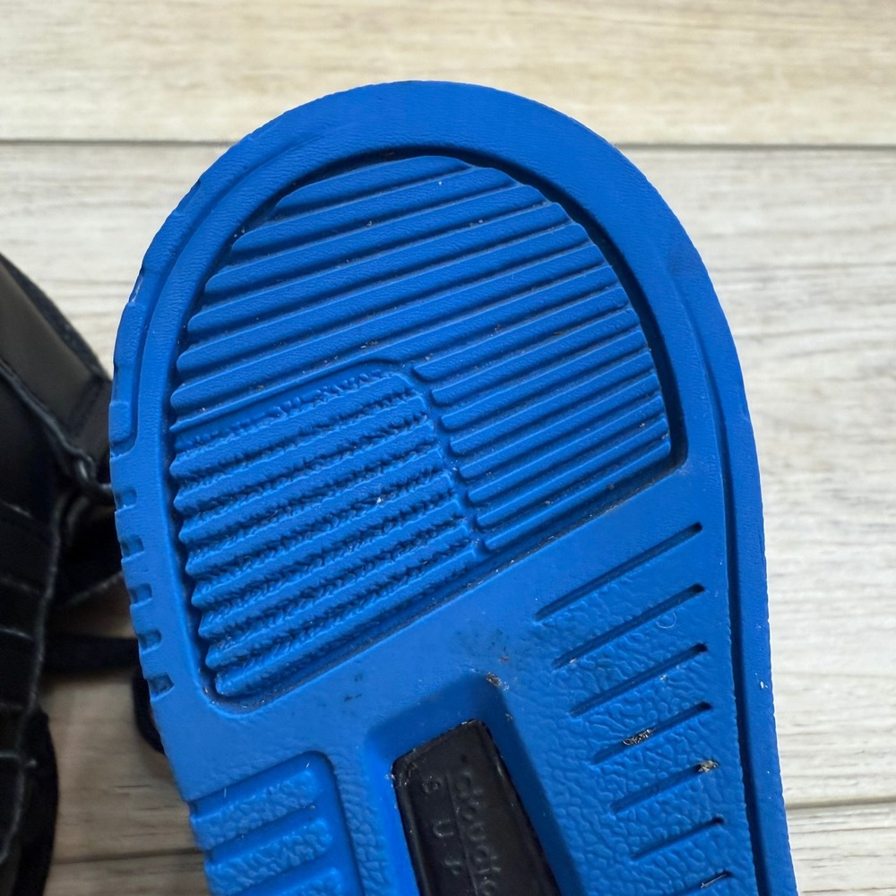 adidas Black Sneakers with Blue, Red and Yellow Accents. Size 12 (Toddler) - Picture 9 of 12